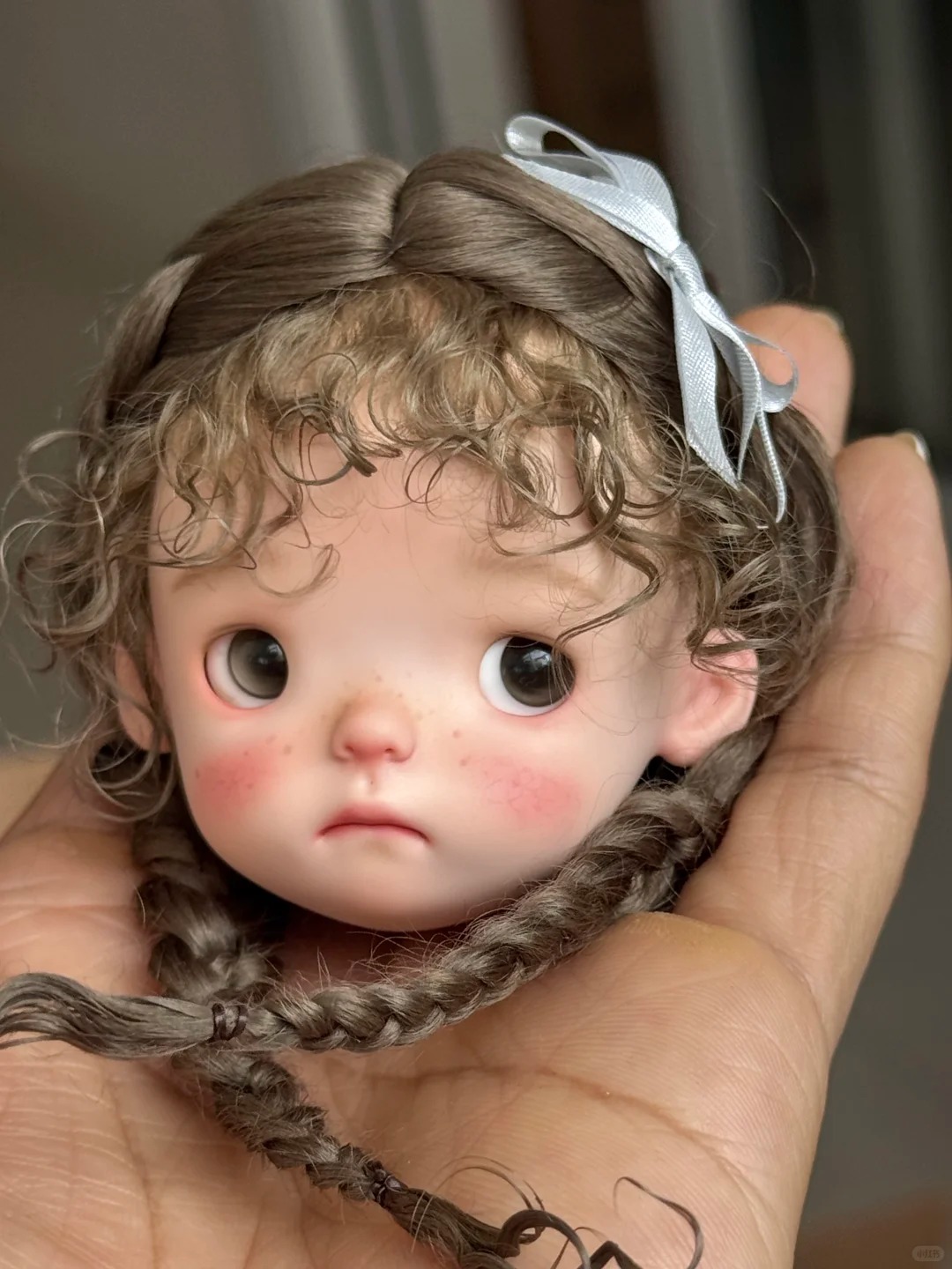 Beauty Makeup Girl - Testa di Bambola BJD SD 1/6