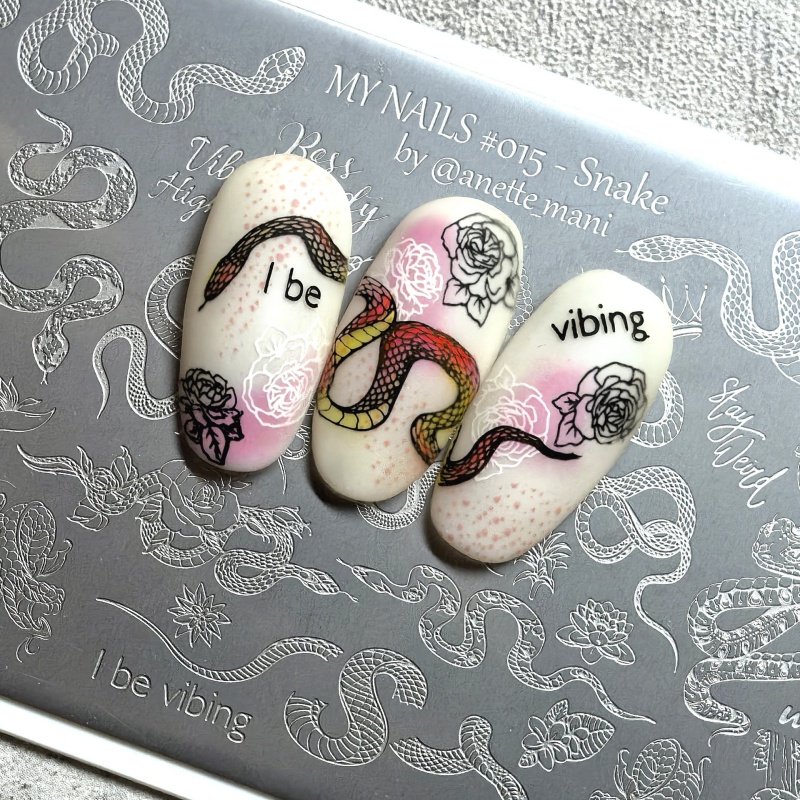 Nail Art Stamping Kit - XMQ NAIL ART STAMPING PLATE DISEGNI