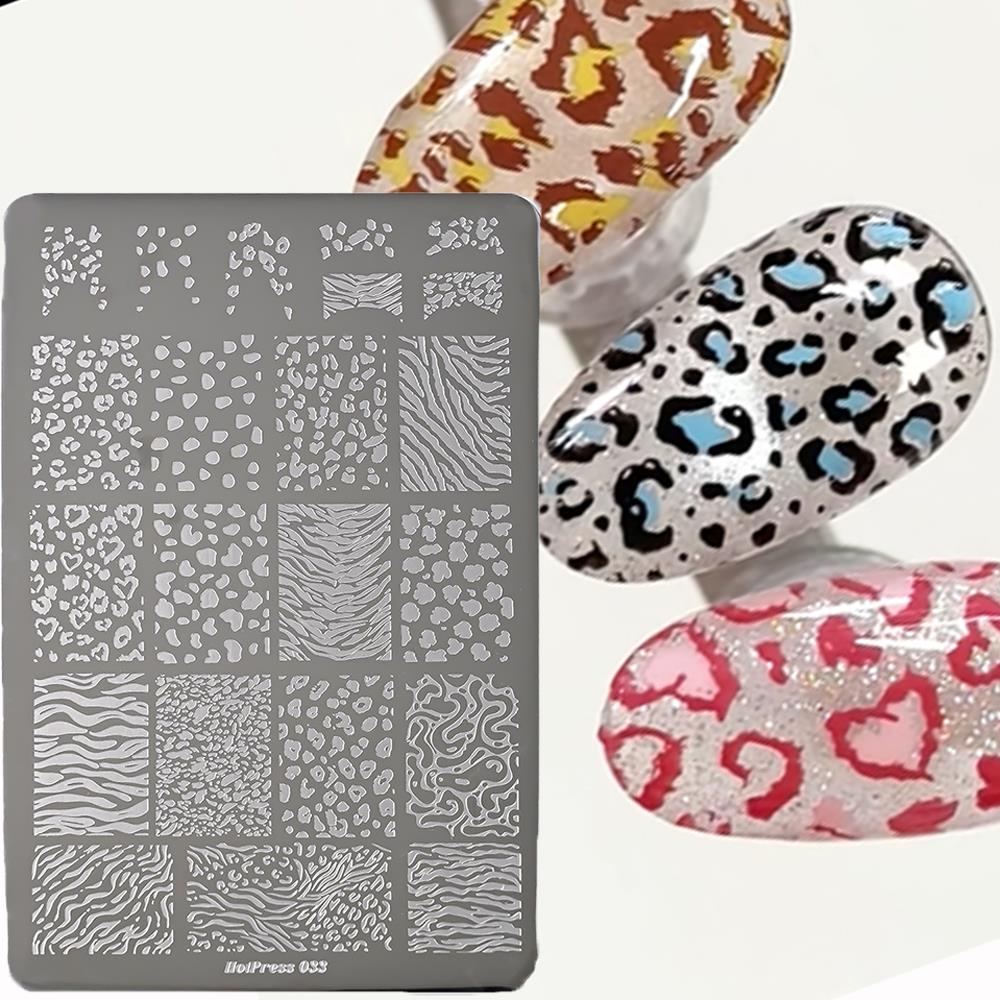 Nail Art Stamping Kit - 1 Pezzo di Piastra per Stamping