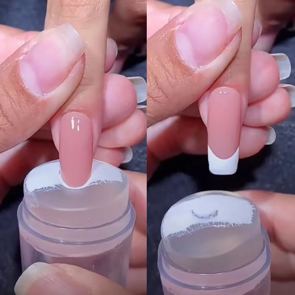 Nail Art Stamping Kit - Stamper per unghie Gelatina Stampa in
