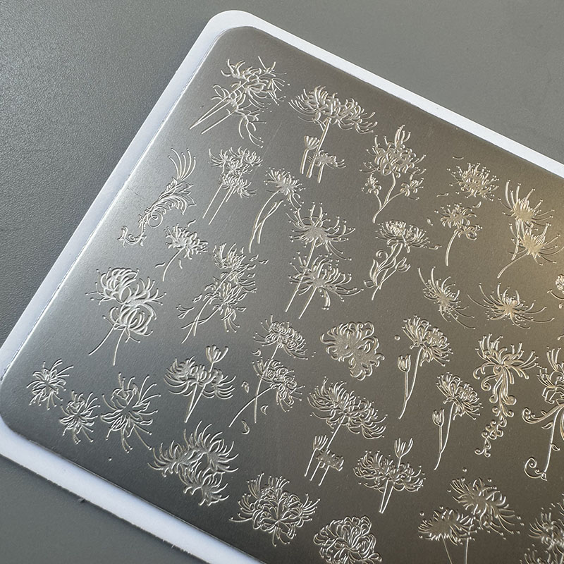 Nail Art Stamping Kit - XMQ NAIL ART STAMPING PLATE ROSE