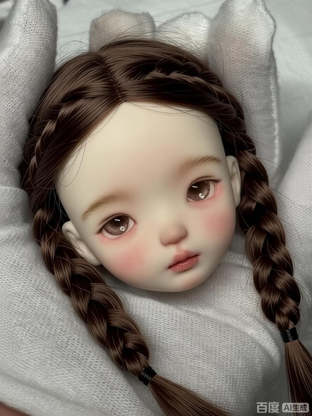 Beauty Makeup Girl - Testa di Bambola BJD in Scala