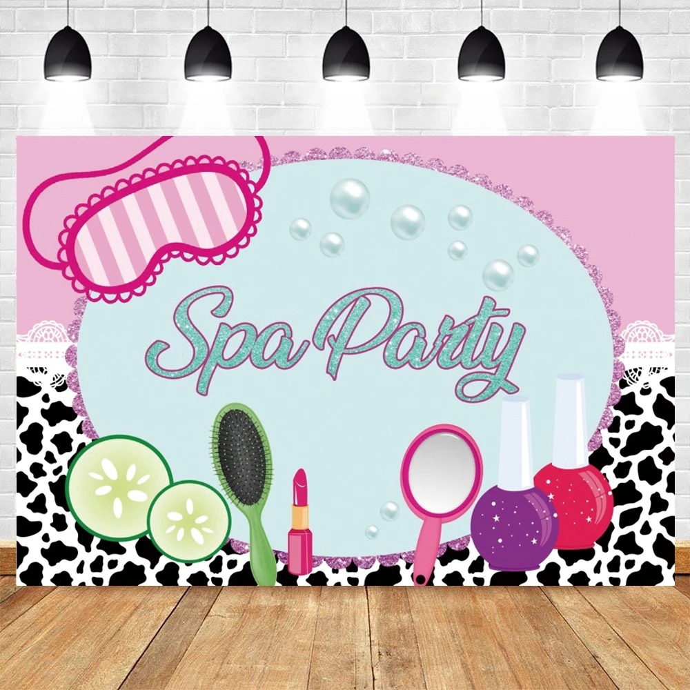 Sfondo a tema festa spa per tr - Beauty Makeup Girl recensione e prezzo
