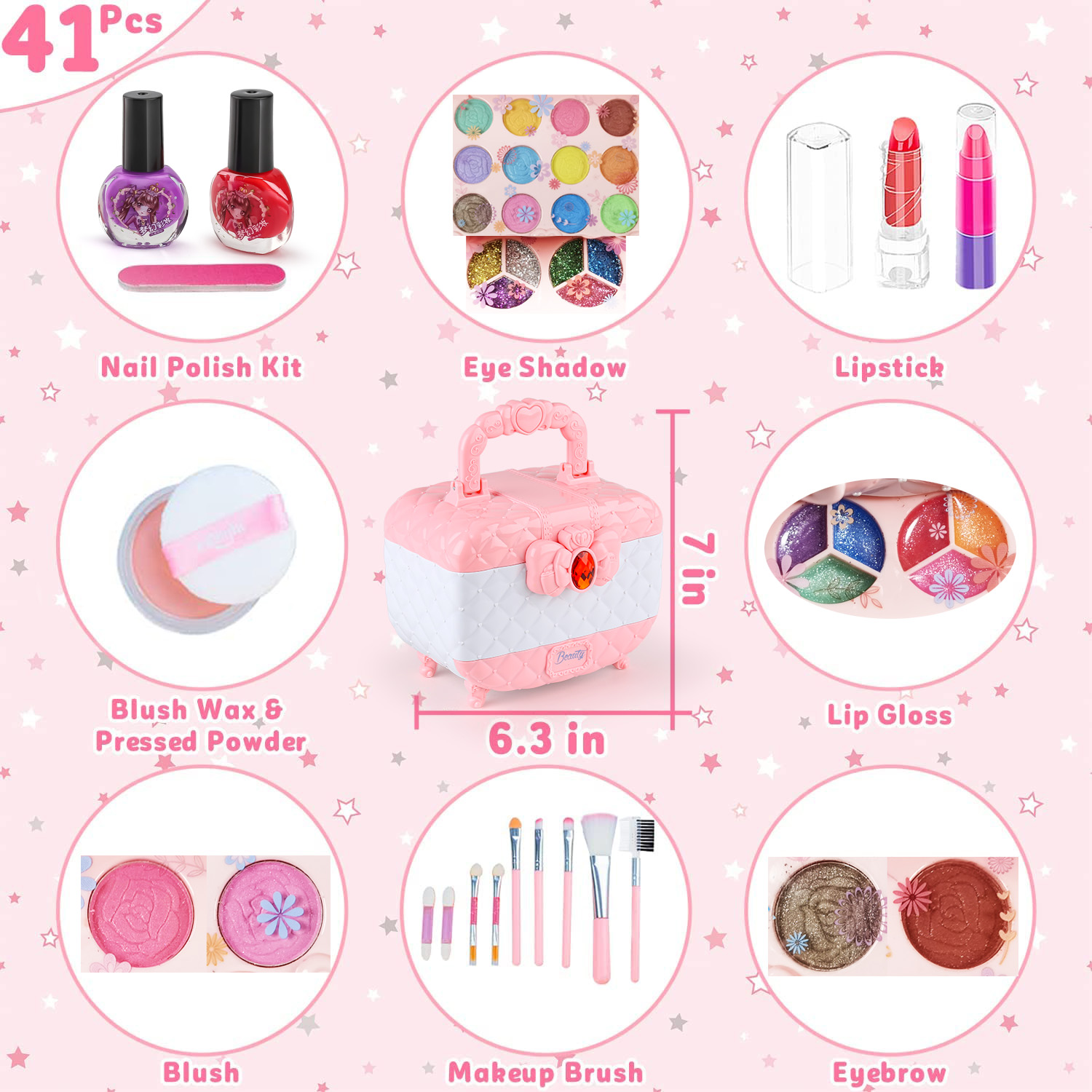 Kit di giocattoli per il trucc - Beauty Makeup Girl recensione e prezzo