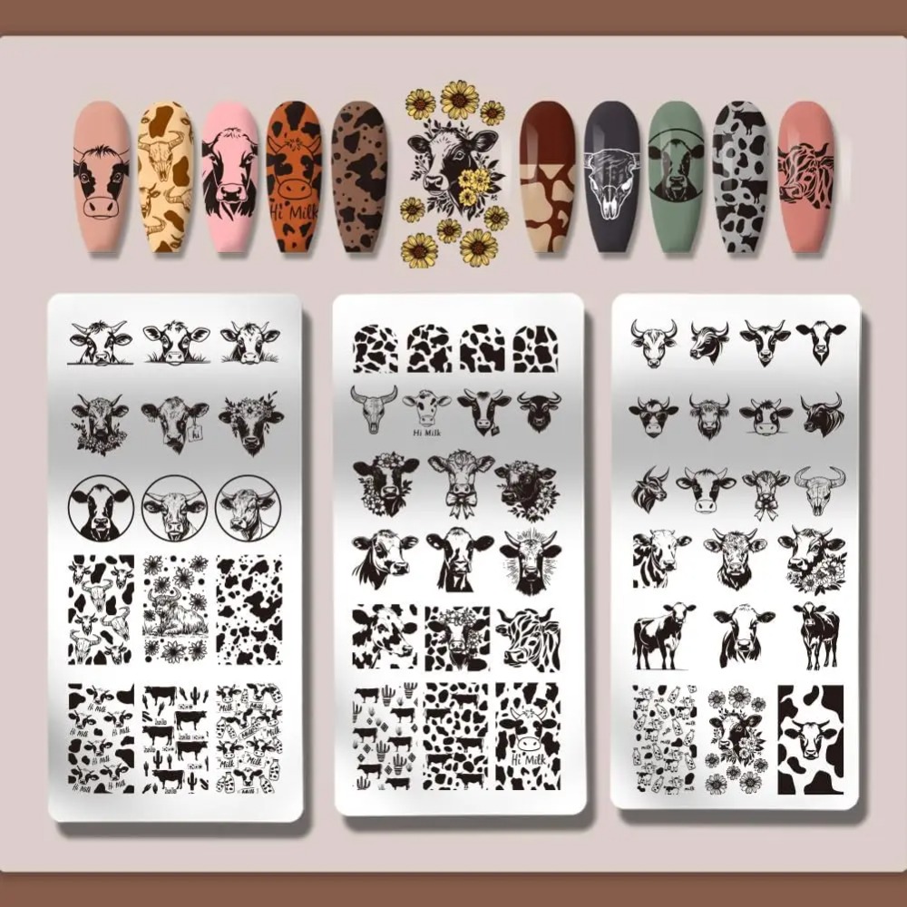 3 pezzi Piatti per timbratura  - Nail Art Stamping Kit recensione e prezzo