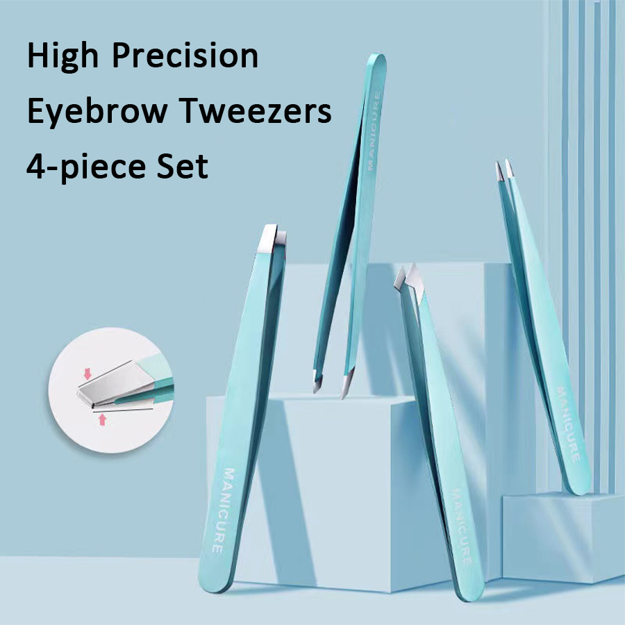 4 pezzi pinzette per sopraccig - Beauty Hair Makeup recensione e prezzo