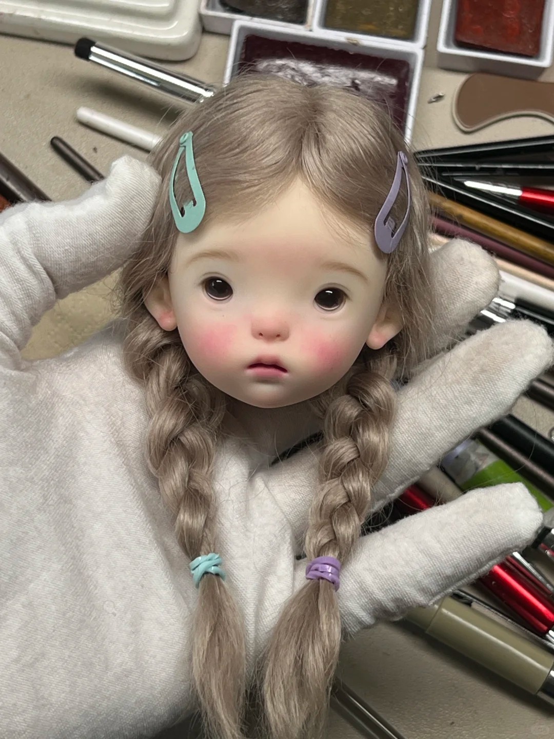 SD BJD Doll 1/6 Landoudou Head - Beauty Makeup Girl recensione e prezzo