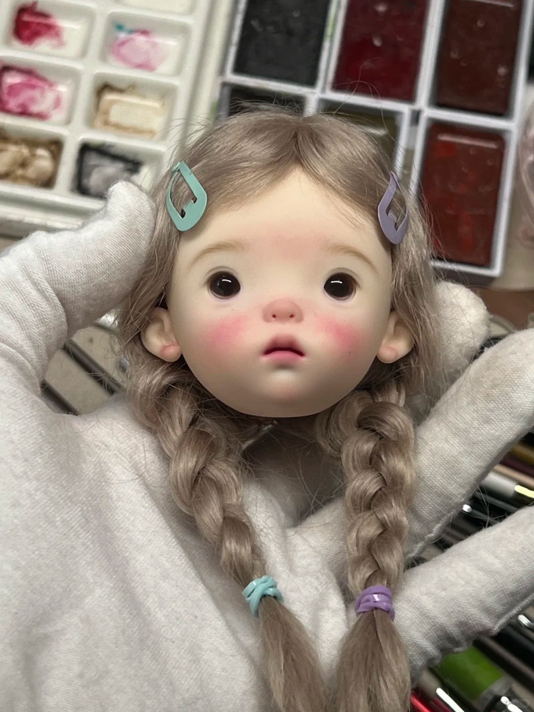 SD BJD Doll 1/6 Landoudou Head - Beauty Makeup Girl recensione e prezzo