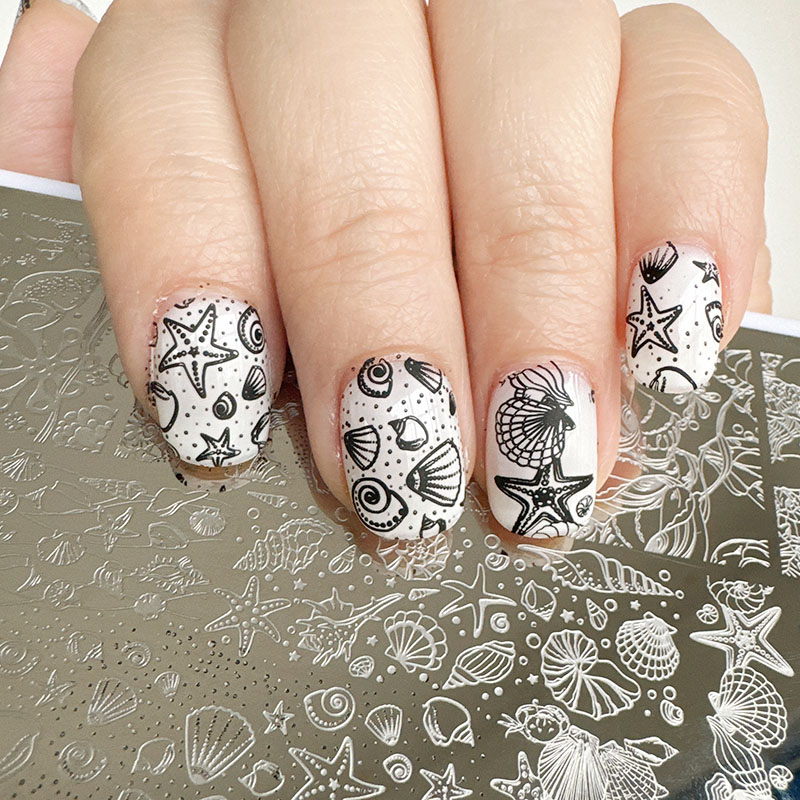 XMQ Nail ART STAMPING PLATE DE - Nail Art Stamping Kit recensione e prezzo