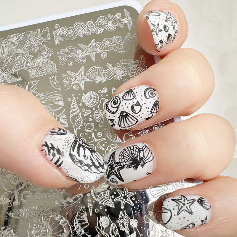 XMQ Nail ART STAMPING PLATE DE - Nail Art Stamping Kit recensione e prezzo