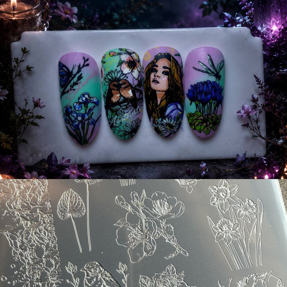 XMQ NAIL ART STAMPING PLATES B - Nail Art Stamping Kit recensione e prezzo
