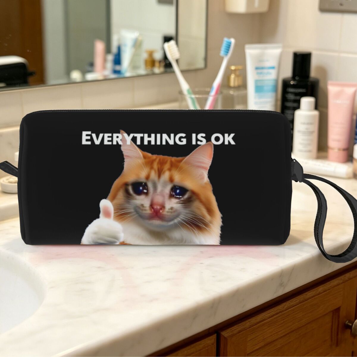 Everything's Ok Crying Cat Mem - Beauty Makeup Ok recensione e prezzo