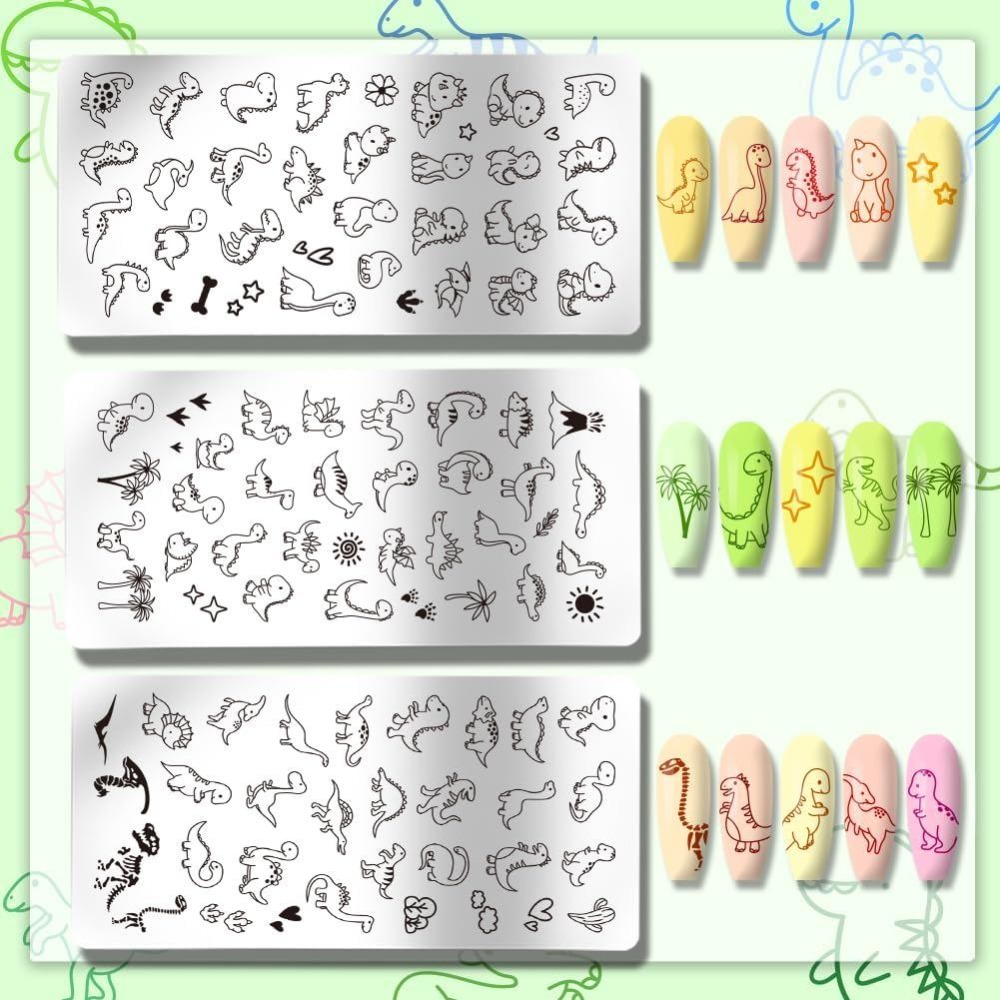 Set di 3 Piastre per Stamping  - Nail Art Stamping Kit recensione e prezzo